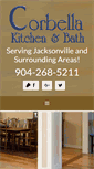 Mobile Screenshot of corbellakitchens.com